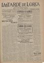 [Issue] Tarde de Lorca, La (Lorca). 10/8/1923.