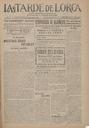 [Issue] Tarde de Lorca, La (Lorca). 13/8/1923.