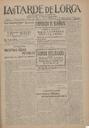 [Issue] Tarde de Lorca, La (Lorca). 16/8/1923.