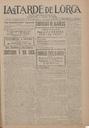 [Issue] Tarde de Lorca, La (Lorca). 29/8/1923.