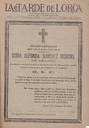 [Ejemplar] Tarde de Lorca, La (Lorca). 1/10/1923.