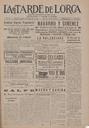 [Issue] Tarde de Lorca, La (Lorca). 3/10/1923.