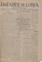 [Ejemplar] Tarde de Lorca, La (Lorca). 29/10/1923.