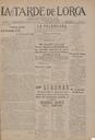 [Issue] Tarde de Lorca, La (Lorca). 8/11/1923.