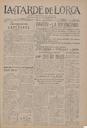 [Issue] Tarde de Lorca, La (Lorca). 7/12/1923.