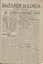 [Ejemplar] Tarde de Lorca, La (Lorca). 11/1/1924.