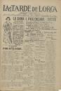 [Ejemplar] Tarde de Lorca, La (Lorca). 15/1/1924.