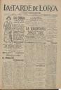 [Issue] Tarde de Lorca, La (Lorca). 4/2/1924.