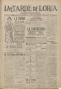 [Ejemplar] Tarde de Lorca, La (Lorca). 27/2/1924.