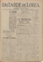 [Issue] Tarde de Lorca, La (Lorca). 10/3/1924.