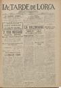 [Issue] Tarde de Lorca, La (Lorca). 17/3/1924.