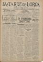 [Issue] Tarde de Lorca, La (Lorca). 27/3/1924.