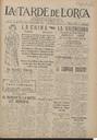 [Ejemplar] Tarde de Lorca, La (Lorca). 9/4/1924.