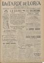 [Ejemplar] Tarde de Lorca, La (Lorca). 15/4/1924.