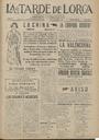 [Ejemplar] Tarde de Lorca, La (Lorca). 24/4/1924.