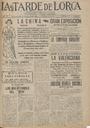 [Ejemplar] Tarde de Lorca, La (Lorca). 26/4/1924.
