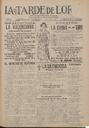[Ejemplar] Tarde de Lorca, La (Lorca). 12/6/1924.