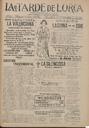 [Issue] Tarde de Lorca, La (Lorca). 21/6/1924.
