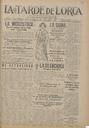 [Ejemplar] Tarde de Lorca, La (Lorca). 14/7/1924.
