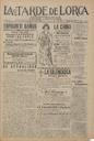 [Ejemplar] Tarde de Lorca, La (Lorca). 9/8/1924.