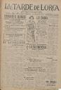 [Issue] Tarde de Lorca, La (Lorca). 18/8/1924.