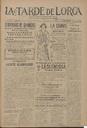 [Issue] Tarde de Lorca, La (Lorca). 25/8/1924.
