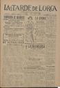 [Issue] Tarde de Lorca, La (Lorca). 26/8/1924.
