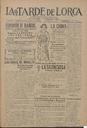 [Issue] Tarde de Lorca, La (Lorca). 28/8/1924.