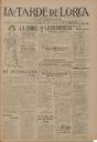 [Issue] Tarde de Lorca, La (Lorca). 13/9/1924.