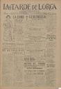 [Ejemplar] Tarde de Lorca, La (Lorca). 29/9/1924.