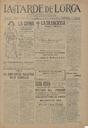 [Issue] Tarde de Lorca, La (Lorca). 30/9/1924.