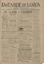 [Issue] Tarde de Lorca, La (Lorca). 24/10/1924.