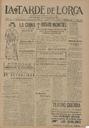 [Ejemplar] Tarde de Lorca, La (Lorca). 8/11/1924.