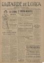 [Ejemplar] Tarde de Lorca, La (Lorca). 18/11/1924.