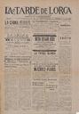 [Ejemplar] Tarde de Lorca, La (Lorca). 25/4/1925.