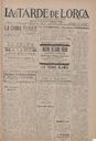 [Ejemplar] Tarde de Lorca, La (Lorca). 30/4/1925.