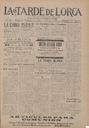 [Issue] Tarde de Lorca, La (Lorca). 4/5/1925.