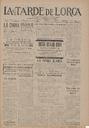 [Issue] Tarde de Lorca, La (Lorca). 9/5/1925.