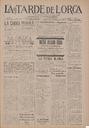[Ejemplar] Tarde de Lorca, La (Lorca). 16/5/1925.