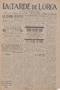 [Ejemplar] Tarde de Lorca, La (Lorca). 19/5/1925.