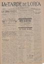 [Ejemplar] Tarde de Lorca, La (Lorca). 20/5/1925.