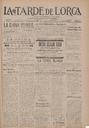 [Issue] Tarde de Lorca, La (Lorca). 9/6/1925.
