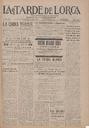 [Ejemplar] Tarde de Lorca, La (Lorca). 13/6/1925.