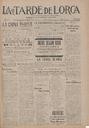 [Issue] Tarde de Lorca, La (Lorca). 26/6/1925.