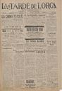 [Issue] Tarde de Lorca, La (Lorca). 1/7/1925.