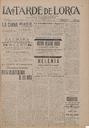 [Ejemplar] Tarde de Lorca, La (Lorca). 10/7/1925.