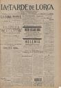 [Issue] Tarde de Lorca, La (Lorca). 13/7/1925.