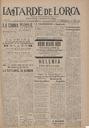 [Issue] Tarde de Lorca, La (Lorca). 14/7/1925.