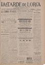 [Issue] Tarde de Lorca, La (Lorca). 31/7/1925.