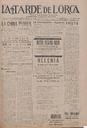 [Issue] Tarde de Lorca, La (Lorca). 3/8/1925.